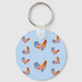 レッドロースターチキンズボーイズハッピーバースデー名 キーホルダー (裏面)