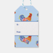 レッドロースターチキンズボーイズハッピーバースデー ギフトタグ (裏面)