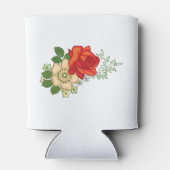 レッドローズとデイジークーラーボックス 缶クーラー (裏面)