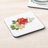 レッドローズとデイジー コースター (左側)