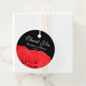 レッドローズとブラック結婚ズ・サンキュー フェイバータグ (インサイチュ)