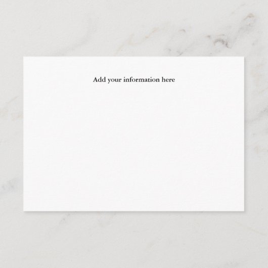 レッドローズの結婚情報 エンクロージャーカード (裏面)