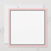 レッドローズの葬儀のお知らせ 招待状 (裏面)