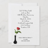 レッドローズアニバーサリーディナーパーティー カード (裏面)