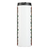 レッドローズアンドスケルトンスカルアールヌーボー タンブラー (裏面)