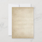 レッドローズアンドフローラオーナメント 出欠カード (裏面)