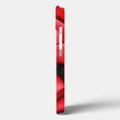 レッドローズアートフラワーアートフォンケース Case-Mate iPhoneケース (裏面 / 左)