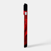 レッドローズイフム iPhone 15ケース (左側面)