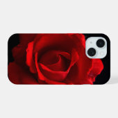 レッドローズイフム iPhone 15ケース (裏面横)