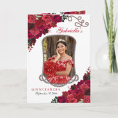 レッドローズウエスタンチャロキンセアニラプログラム 招待状 (正面)