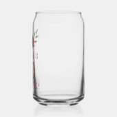 レッドローズウォーター前向きカラーフローラ50誕生日 ガラス缶 (左)