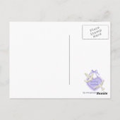 レッドローズエレガンスポストカード ポストカード (裏面)