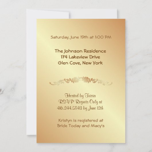 レッドローズエレガンス – シャワー セーブザデート (裏面)