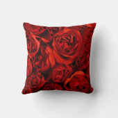 レッドローズエレガンス – 50結婚周年 クッション (裏面)