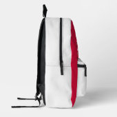 レッドローズオイルペインティング – Love Message プリントバックパック (左)