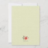 レッドローズオンライムダービーパーティー 招待状 (裏面)