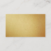 レッドローズオン結婚金ゴールド座席表 プレイスカード (裏面)