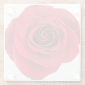 レッドローズガラスコースター ガラスコースター (裏面)