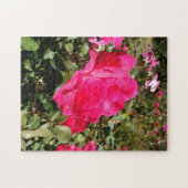 レッドローズガーデンフラワージグソーパズル ジグソーパズル (横)