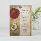 レッドローズガーデンヴィンテージパーティー | 招待状 (スタンド正面)