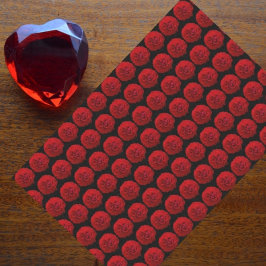 レッドローズクラシックズブラックフローラ 薄葉紙