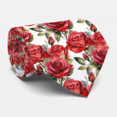 レッドローズクラシックフォーマルネックタイ ネクタイ (ロール)