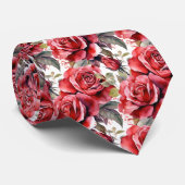 レッドローズクラシックフォーマルネックタイ ネクタイ (ロール)