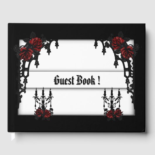 レッドローズゴシック ゲストブック (正面)