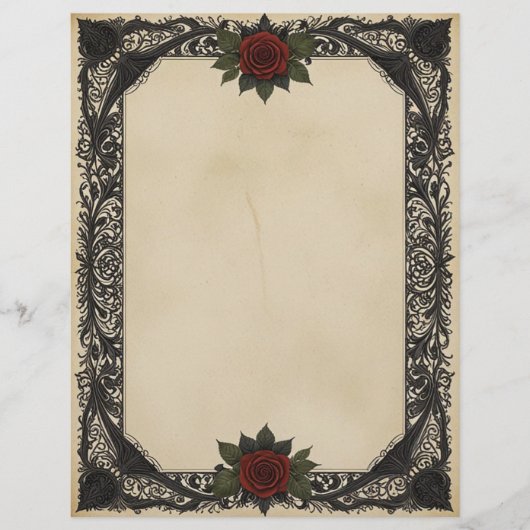 レッドローズゴシック レターヘッド (正面)