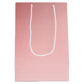 レッドローズゴシッ結婚クのパーソナル ミディアムペーパーバッグ (裏面)