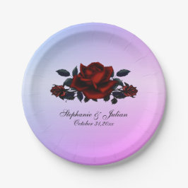 レッドローズゴシッ結婚クの名前と伊達紫 ペーパープレート