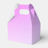 レッドローズゴシッ結婚クの紫パーソナライズされた色 フェイバーボックス (裏面サイド)