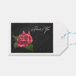 レッドローズサンキュー ギフトタグ