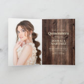 レッドローズサンフラワーズ女性のカーボーイブーツキンセアニェラ カード (内部)