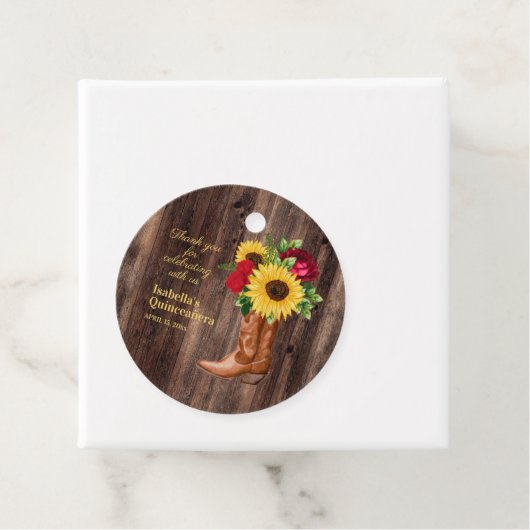 レッドローズサンフラワーズ女性のカーボーイブーツキンセアニェラ フェイバータグ (インサイチュ)