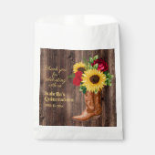 レッドローズサンフラワーズ女性のカーボーイブーツキンセアニェラP フェイバーバッグ (正面)