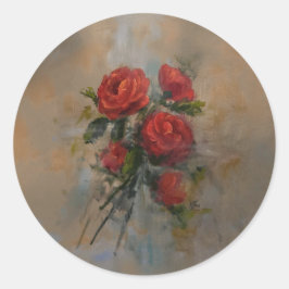 レッドローズシール ラウンドシール