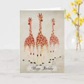 レッドローズジャフェス誕生日カード カード (黄色い花)