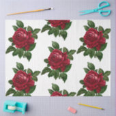 レッドローズスチームパンクシリーズデザイン10 薄葉紙 (クラフト)