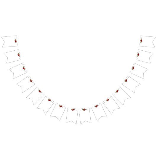 レッドローズスワガー バンティングフラッグ (全)