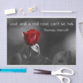 レッドローズティッシュペーパー 薄葉紙 (クラフト)