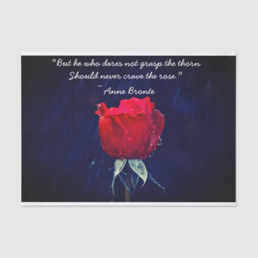 レッドローズティッシュペーパー 薄葉紙 (正面)