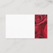 レッドローズテーブル座席表 プレイスカード (裏面)