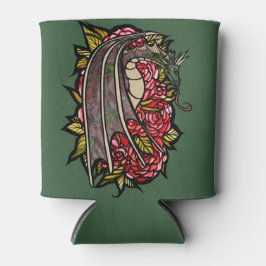 レッドローズドラゴンアート 缶クーラー