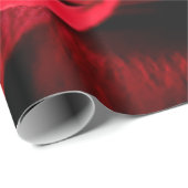 レッドローズバレンタインデー閉じるマクロデザイン、ローマ ラッピングペーパー (ロールコーナー)