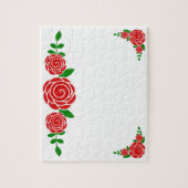 レッドローズバレンタイン ジグソーパズル (縦)