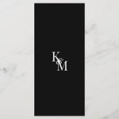 レッドローズビューティフルホワイトレース結婚ズ メニュー (裏面)