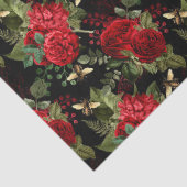 レッドローズビーシリーズデザイン18ティッシュペーパー 薄葉紙 (詳細)