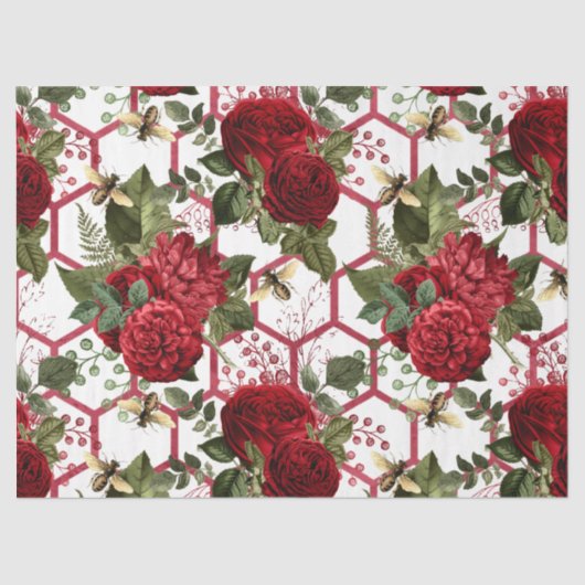 レッドローズビーシリーズデザイン49 薄葉紙 (正面)