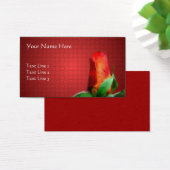 レッドローズフラワーアート自然 (デスク)